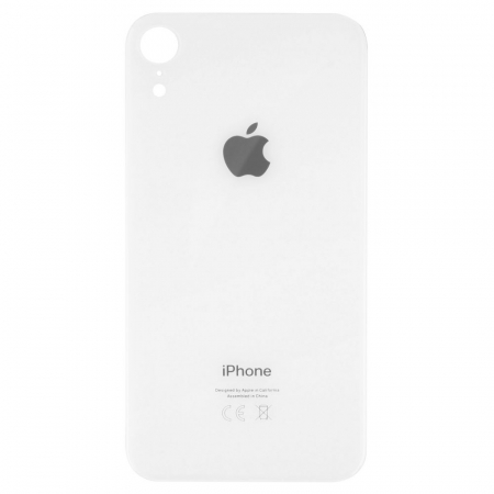 Spate telefon, capac baterie - Spate telefon: Capac baterie Iphone Xr, Alb