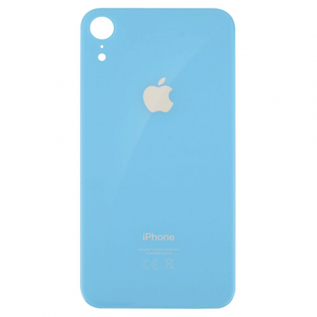Spate telefon, capac baterie - Spate telefon: Capac baterie Iphone Xr , Albastru