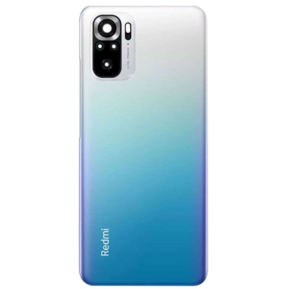 Spate telefon, capac baterie - Spate telefon: Capac baterie Redmi Note 10S, Albastru