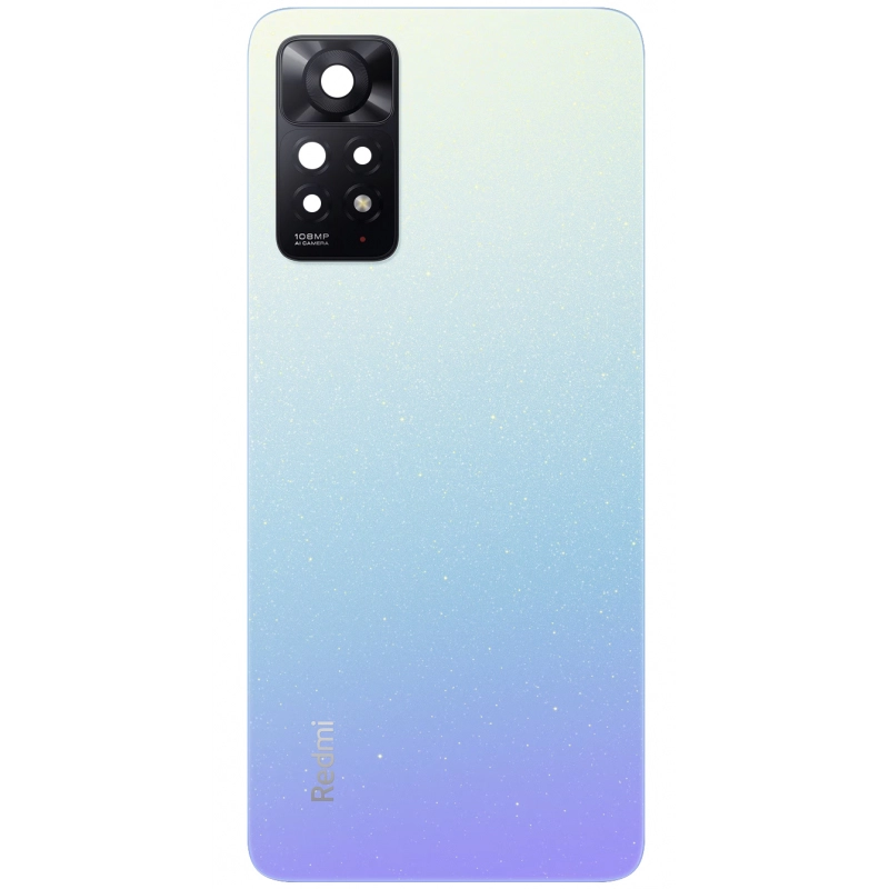 Spate telefon, capac baterie - Spate telefon: Capac baterie Redmi Note 11 Pro, Star Blue