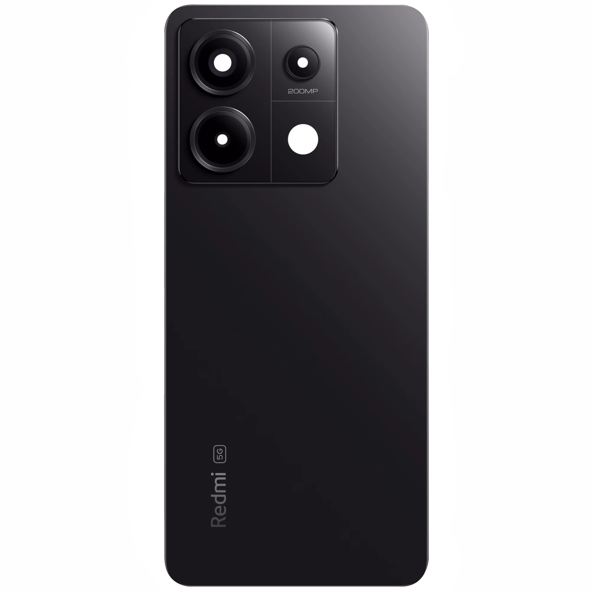 Spate telefon, capac baterie - Spate telefon: Capac baterie Redmi Note 13 Pro 5G, Negru