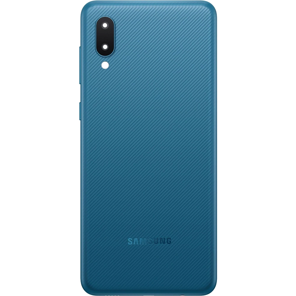 Spate telefon, capac baterie - Spate telefon: Capac baterie Samsung A02, Albastru