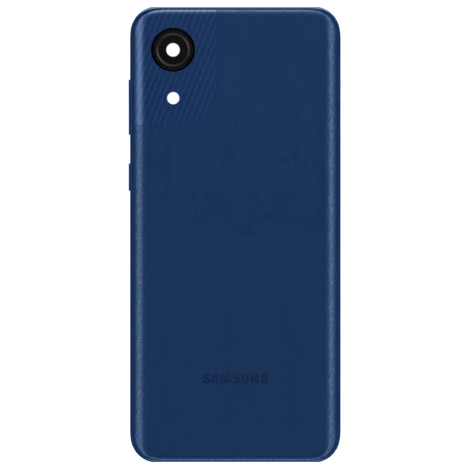 Spate telefon, capac baterie - Spate telefon: Capac baterie Samsung A03 Core, Albastru