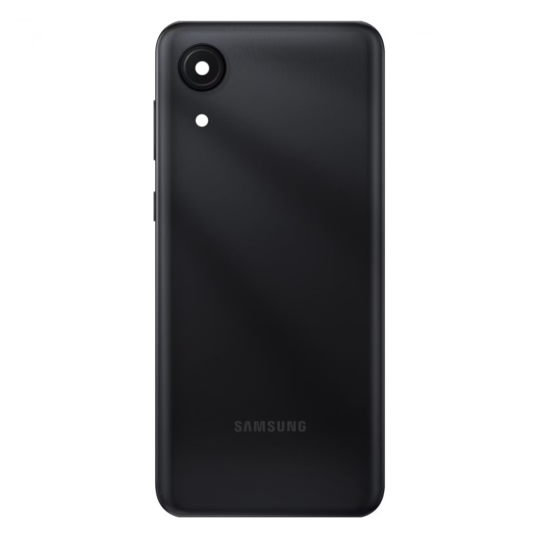 Spate telefon, capac baterie - Spate telefon: Capac baterie Samsung A03 Core, Negru
