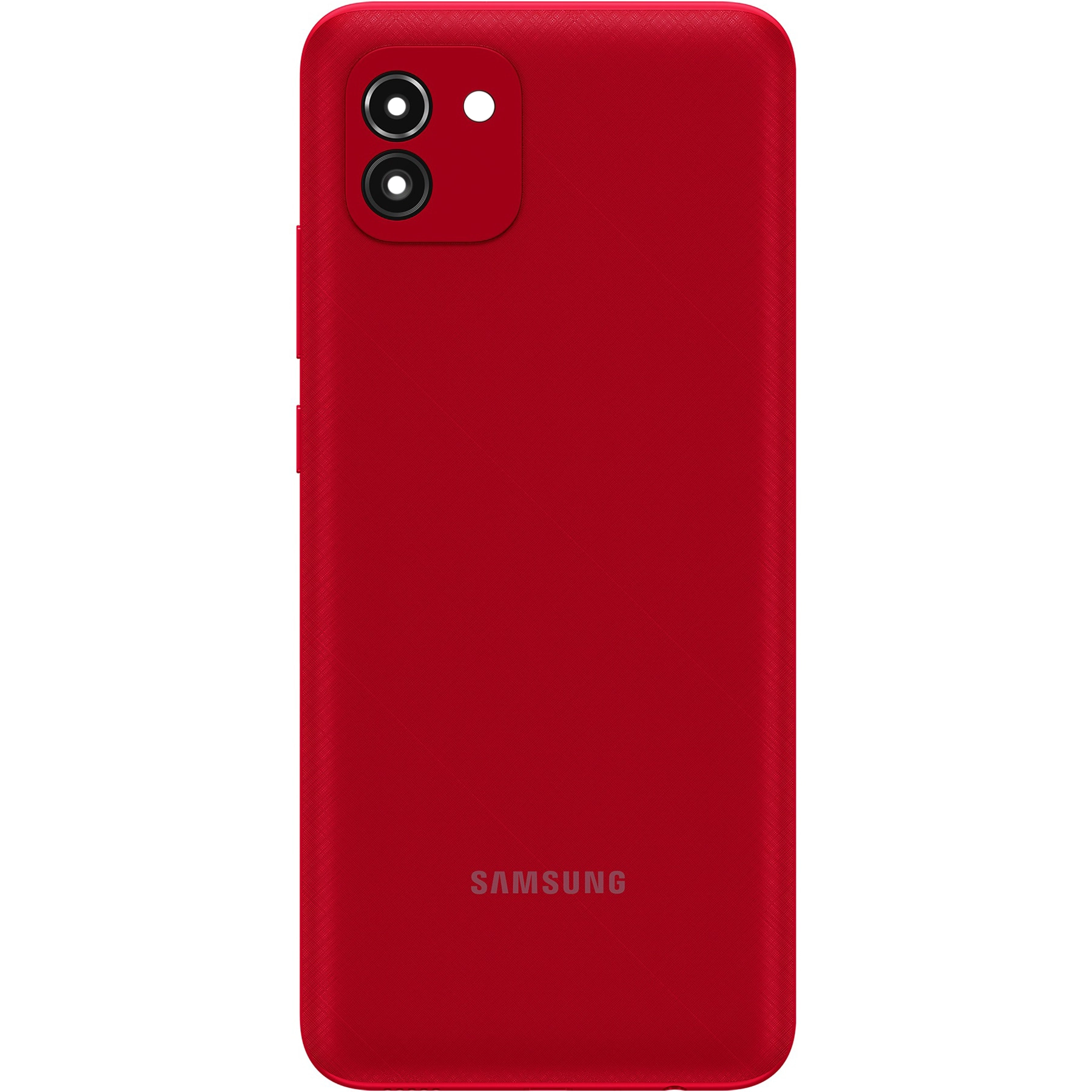 Spate telefon, capac baterie - Spate telefon: Capac baterie Samsung A03, Rosu