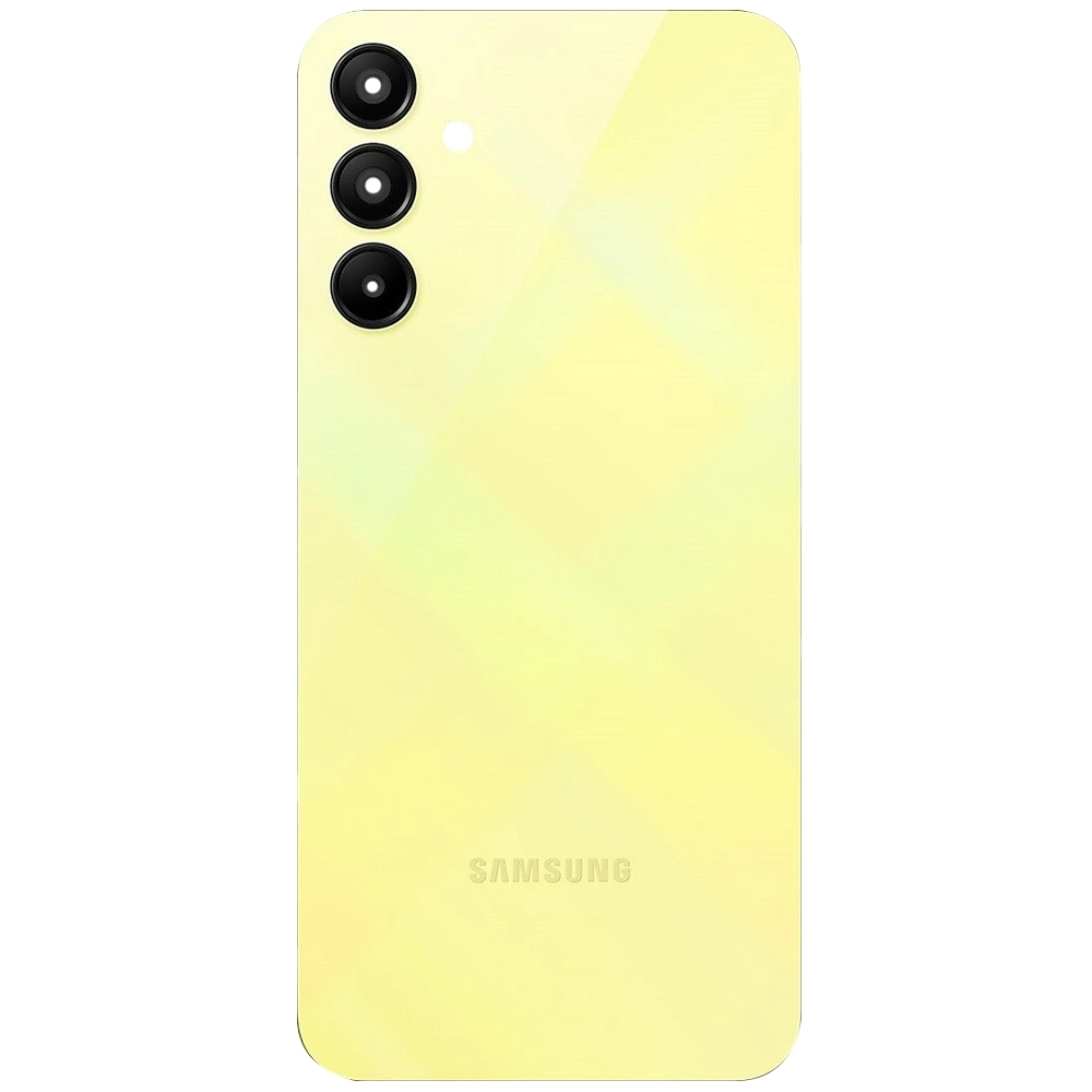 Spate telefon, capac baterie - Spate telefon: Capac baterie Samsung A15 4G, Personality Yellow