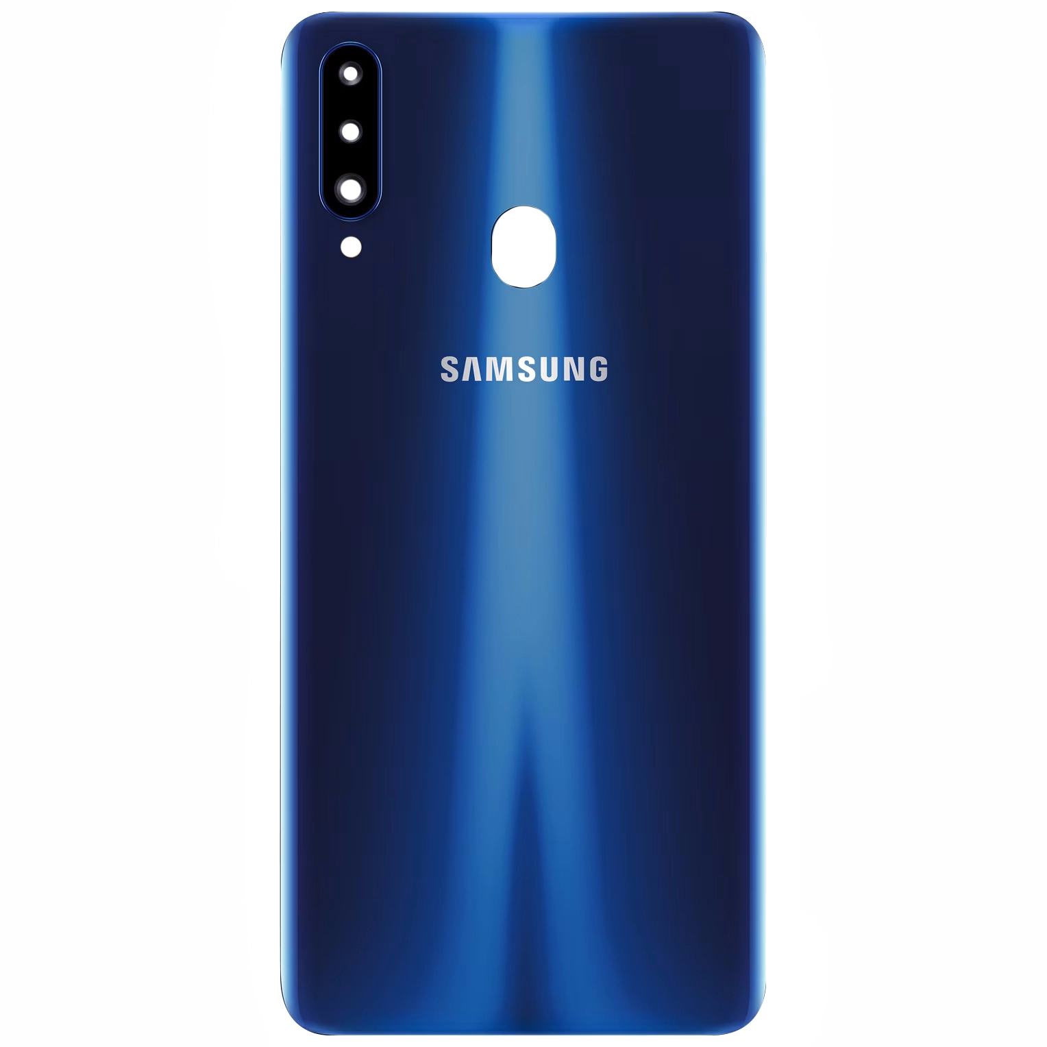 Spate telefon, capac baterie - Spate telefon: Capac baterie Samsung A20s, Albastru