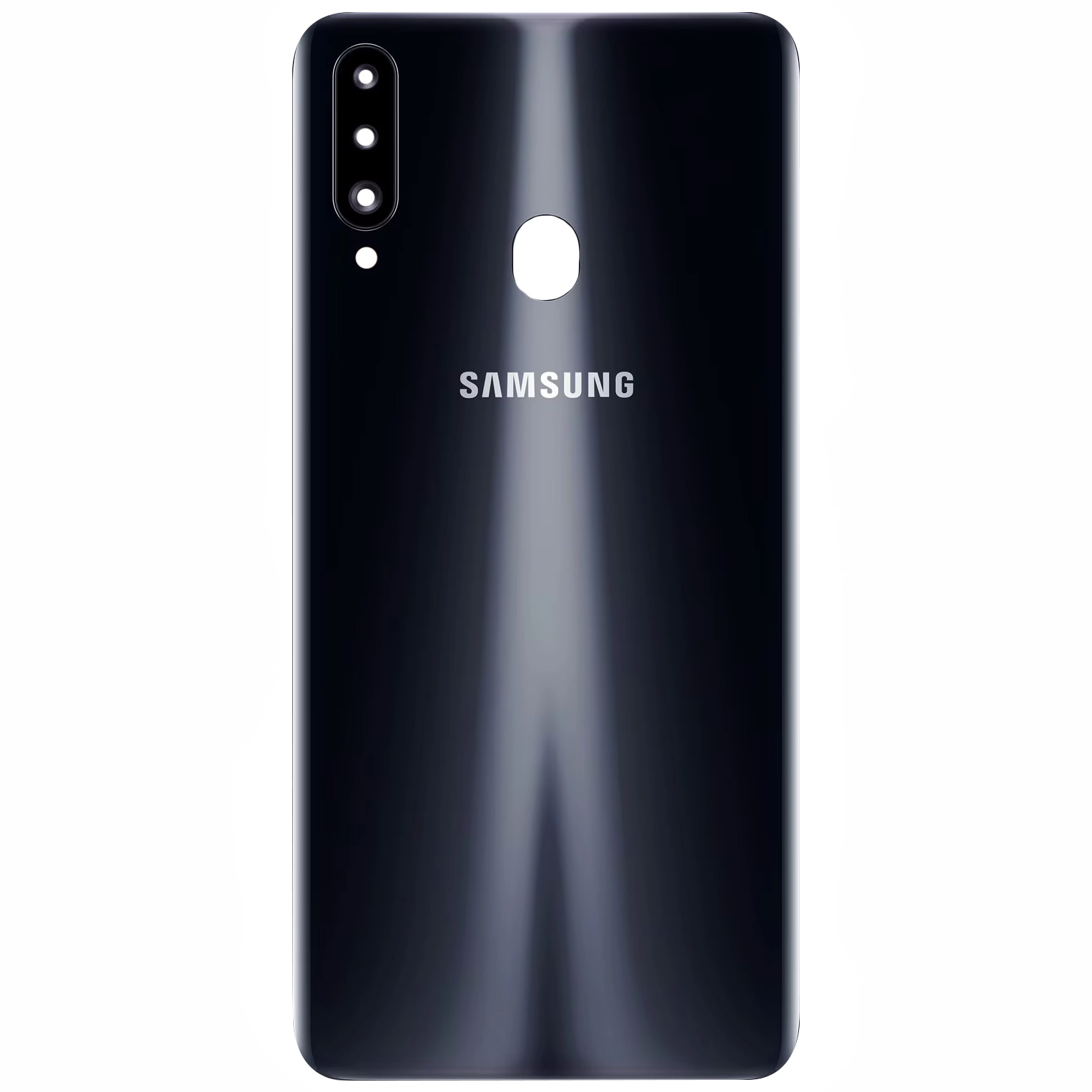 Spate telefon, capac baterie - Spate telefon: Capac baterie Samsung A20s, Negru