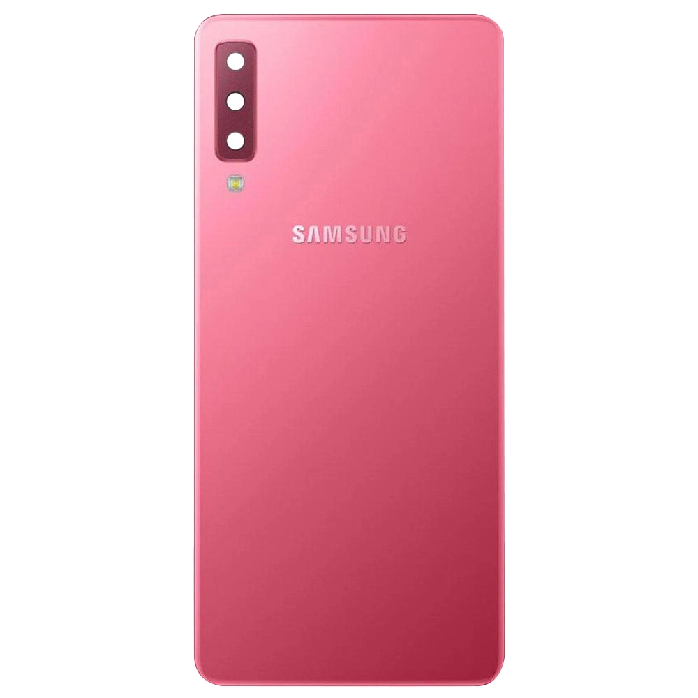 Spate telefon, capac baterie - Spate telefon: Capac baterie Samsung A7 2018, Roz
