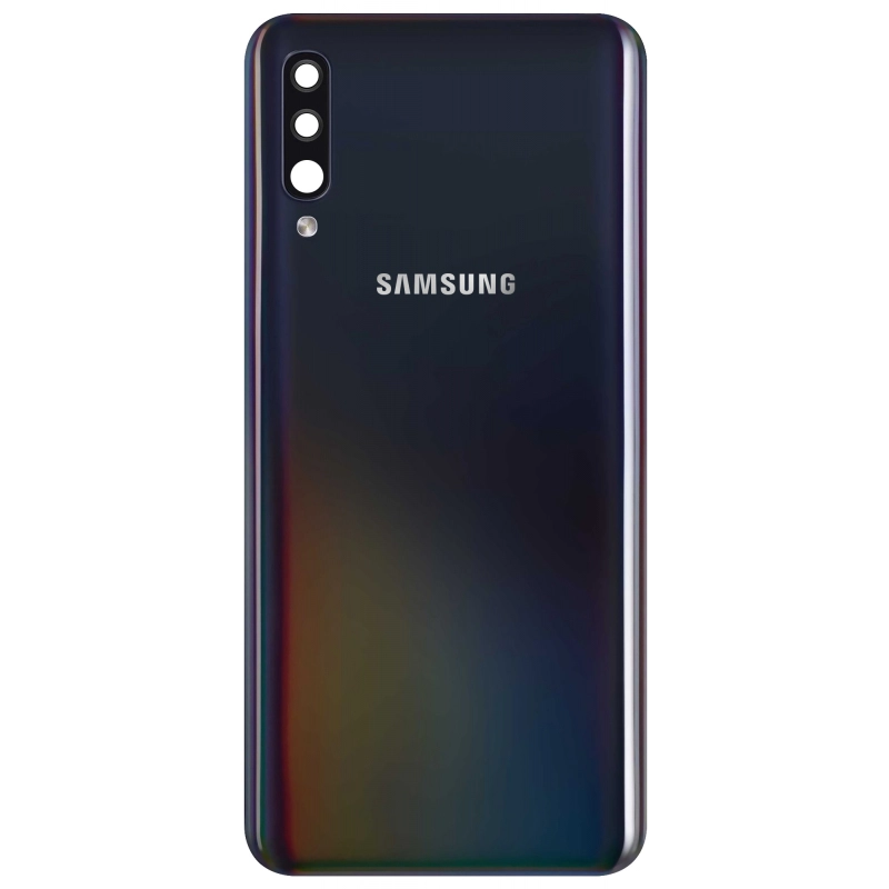 Spate telefon, capac baterie - Spate telefon: Capac baterie Samsung A70, Negru