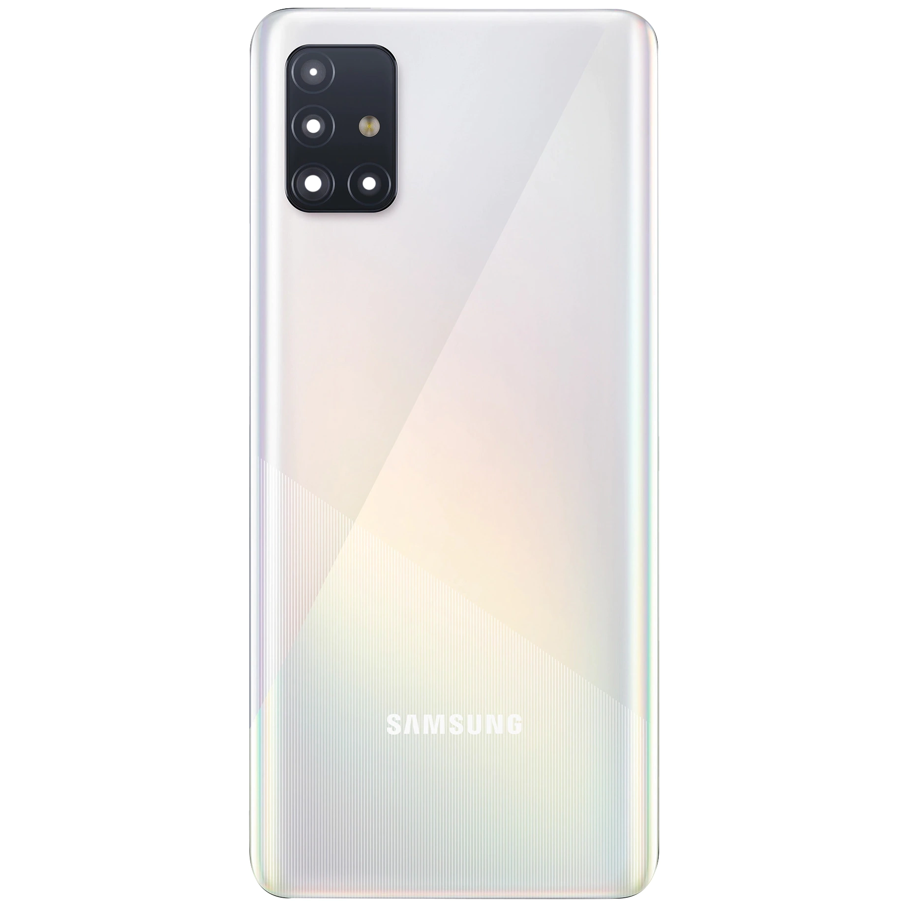 Spate telefon, capac baterie - Spate telefon: Capac baterie Samsung A71, Alb