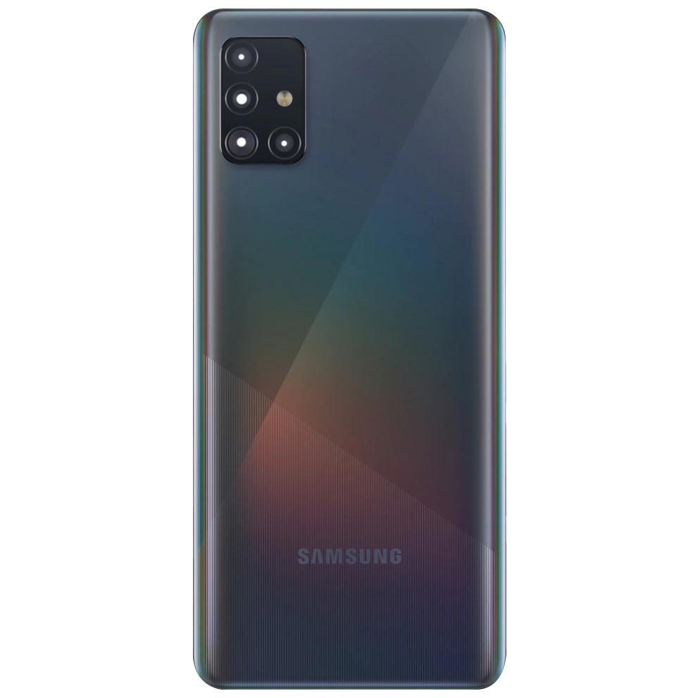 Spate telefon, capac baterie - Spate telefon: Capac baterie Samsung A71, Negru