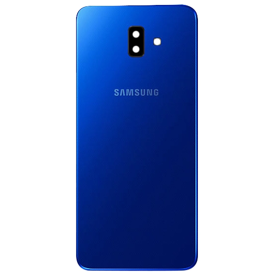 Spate telefon, capac baterie - Spate telefon: Capac baterie Samsung J6 Plus, Albastru