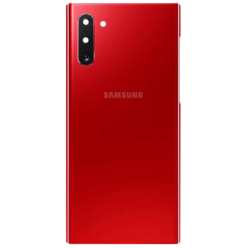 Spate telefon, capac baterie - Spate telefon: Capac baterie Samsung Note 10, Aura Red