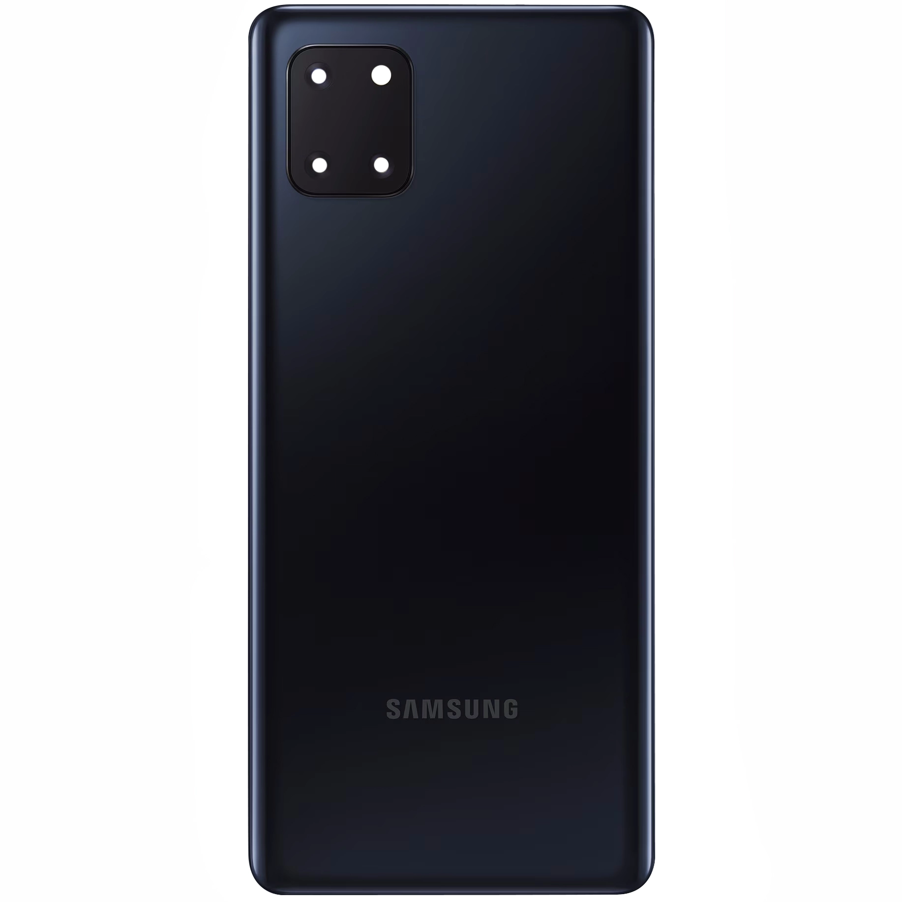 Spate telefon, capac baterie - Spate telefon: Capac baterie Samsung Note 10 Lite, Aura Black