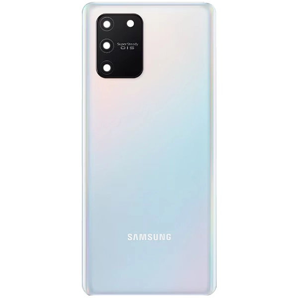 Spate telefon, capac baterie - Spate telefon: Capac baterie Samsung S10 Lite, Prism White