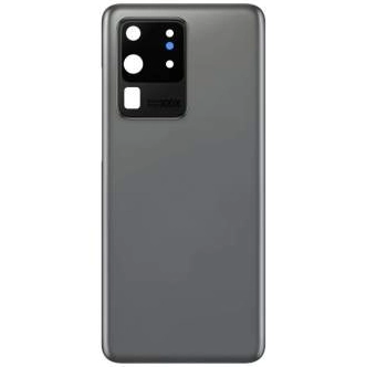 Spate telefon, capac baterie - Spate telefon: Capac baterie Samsung S20 Ultra 5G, Gri
