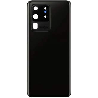 Spate telefon, capac baterie - Spate telefon: Capac baterie Samsung S20 Ultra 5G, Negru