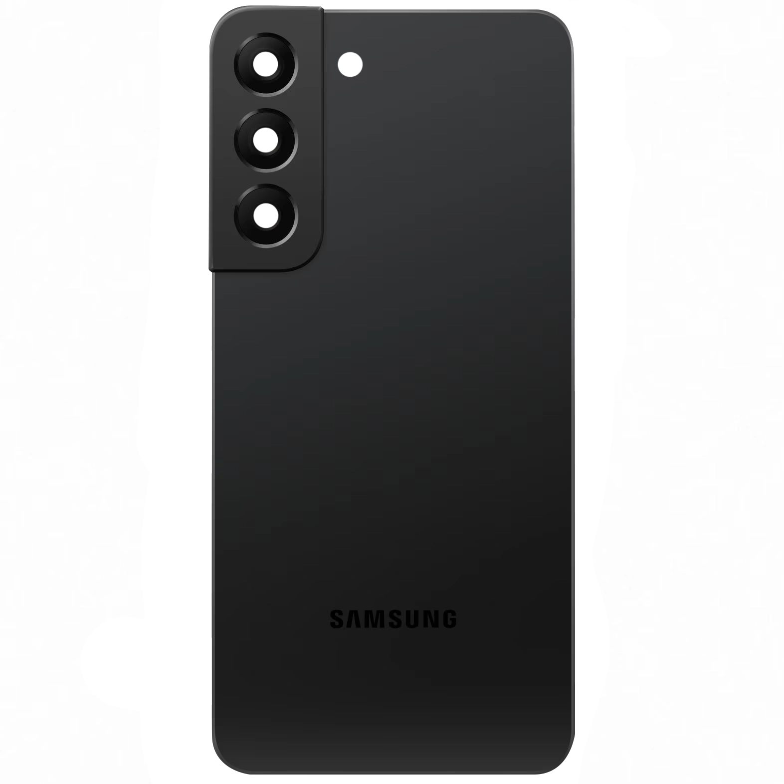 Spate telefon, capac baterie - Spate telefon: Capac baterie Samsung S22 Plus, Phantom Black