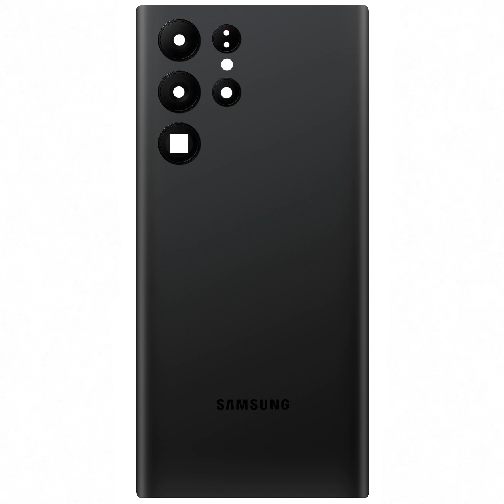 Spate telefon, capac baterie - Spate telefon: Capac baterie Samsung S22 Ultra, Phantom Black