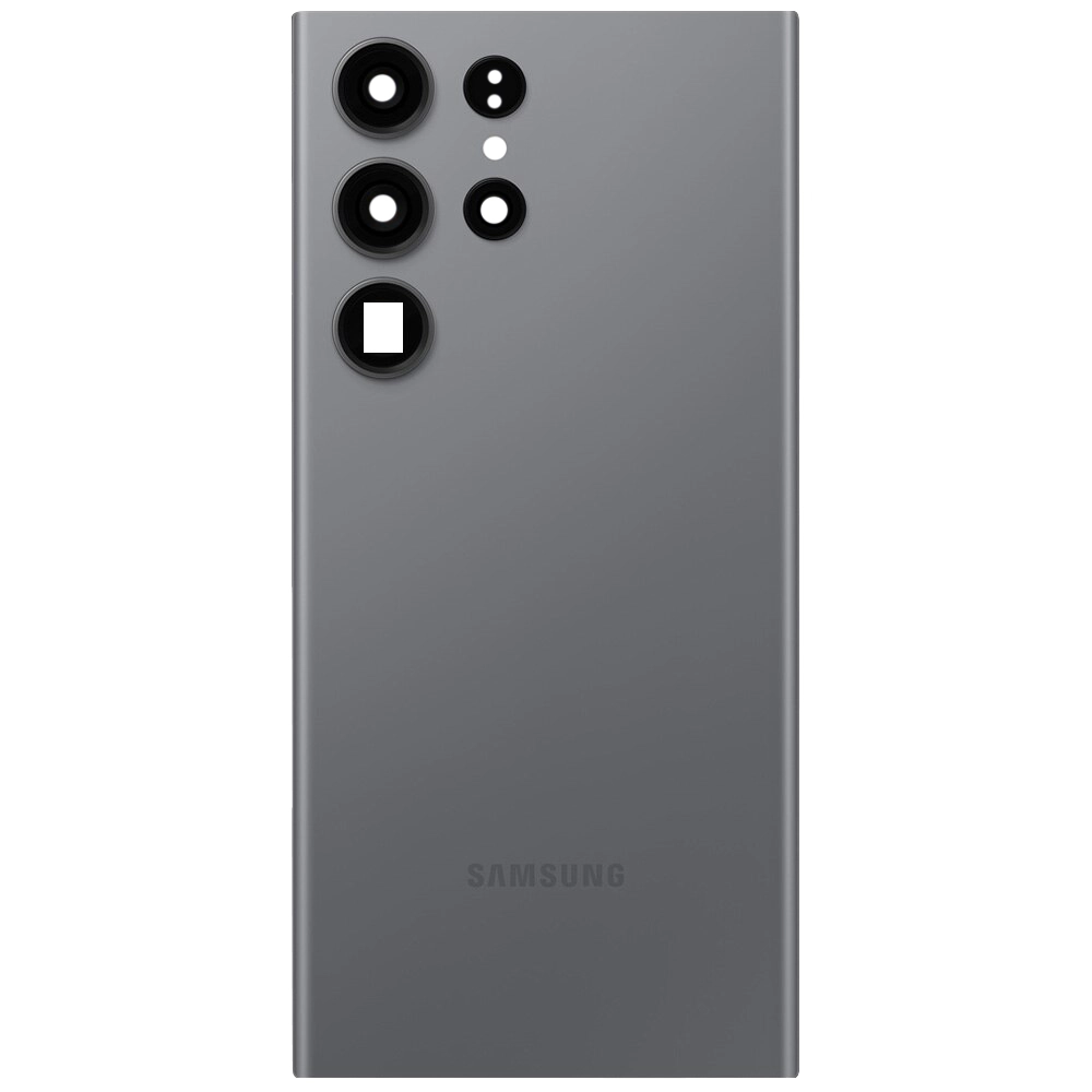 Spate telefon, capac baterie - Spate telefon: Capac baterie Samsung S23 Ultra, Graphite