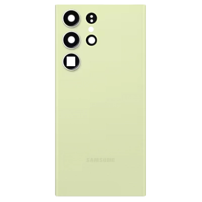 Spate telefon, capac baterie - Spate telefon: Capac baterie Samsung S23 Ultra, Lime