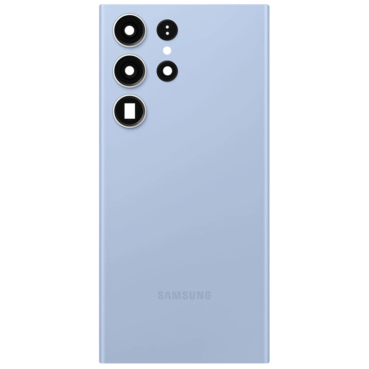 Spate telefon, capac baterie - Spate telefon: Capac baterie Samsung S23 Ultra, Sky Blue
