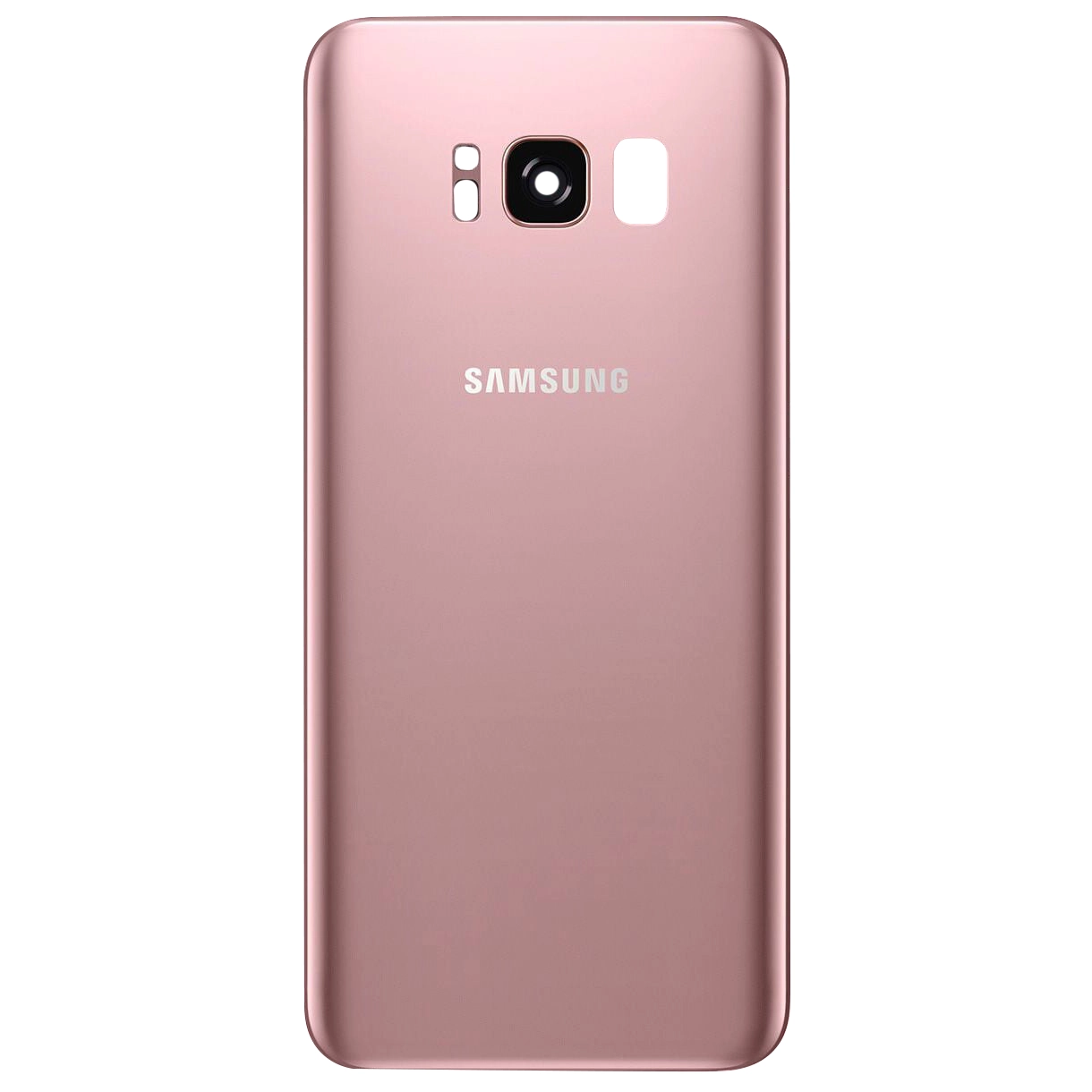 Spate telefon, capac baterie - Spate telefon: Capac baterie Samsung S8 plus, Rose Pink