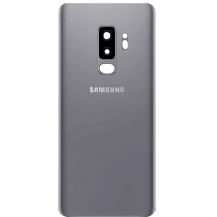 Spate telefon, capac baterie - Spate telefon: Capac baterie Samsung S9 plus, Titanium Gray
