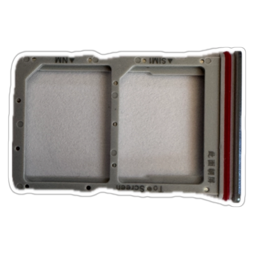 Suport sim - card - Suport sim - card Huawei P40 Lite 5G, Silver