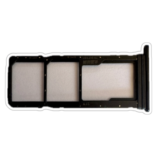 Suport sim - card - Suport sim - card Huawei P40 Lite E, Black