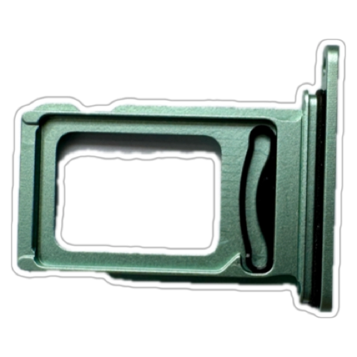 Suport sim - card - Suport sim - card Iphone 11, Green