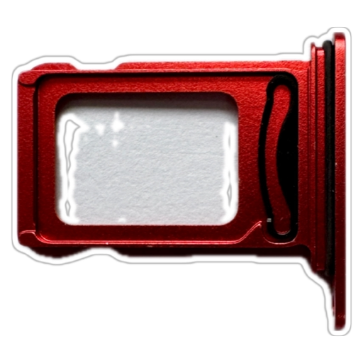 Suport sim - card - Suport sim - card Iphone 12, Red