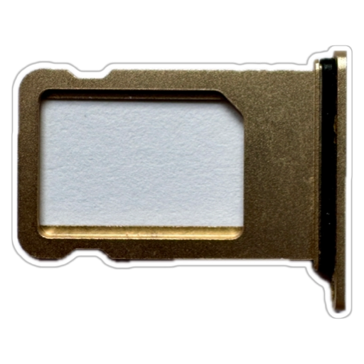 Suport sim - card - Suport sim - card Iphone 7, Gold