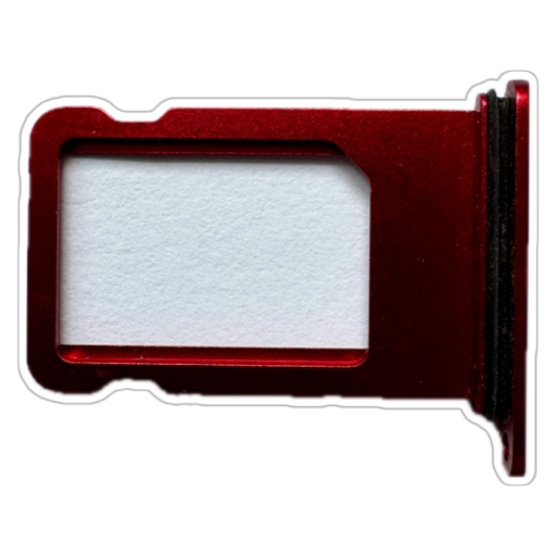Suport sim - card - Suport sim - card Iphone 7 Plus, Red