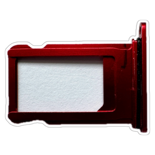 Suport sim - card - Suport sim - card Iphone 8 Plus, Red
