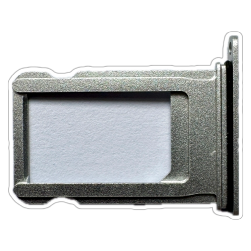 Suport sim - card - Suport sim - card Iphone 8, Silver