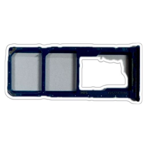 Suport sim - card - Suport sim - card Samsung A30, Albastru