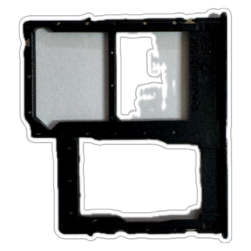 Suport sim - card - Suport sim - card Samsung A31, Negru