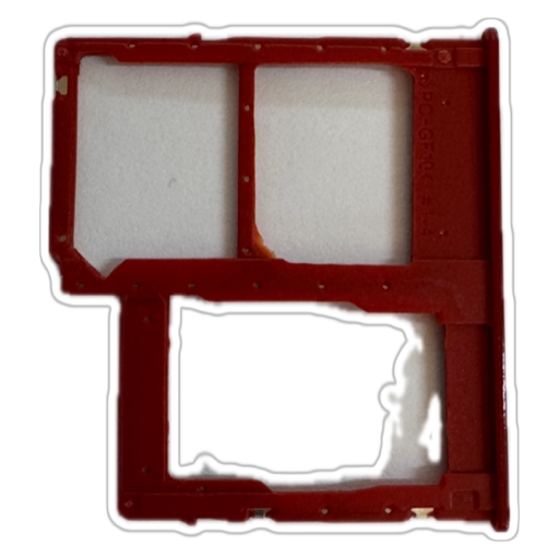 Suport sim - card - Suport sim - card Samsung A41, Rosu