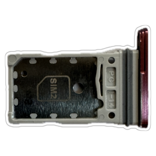 Suport sim - card - Suport sim - card Samsung S22 Ultra, Burgundy