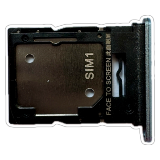 Suport sim - card - Suport sim - card Xiaomi Redmi Note 13 4G, Blue