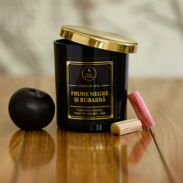 lumanare parfumata prune negre si rubarba [2]