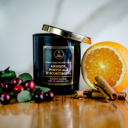lumanare parfumata merisor portocala si scortisoara [1]
