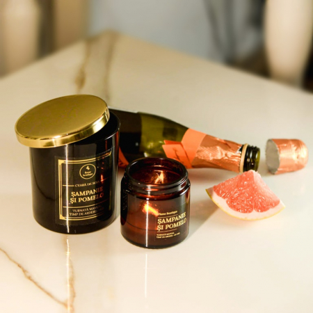 lumanare parfumata pomelo si sampanie [2]