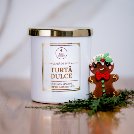 Lemnoase - lumanare parfumata turta dulce