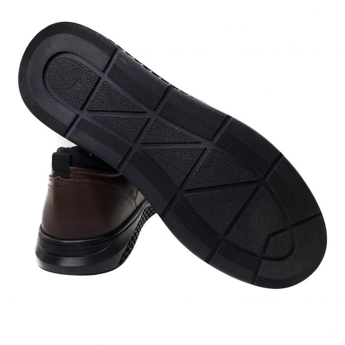 Pantofi Bărbați Casual Din Piele Naturală Maro 1225 [5]