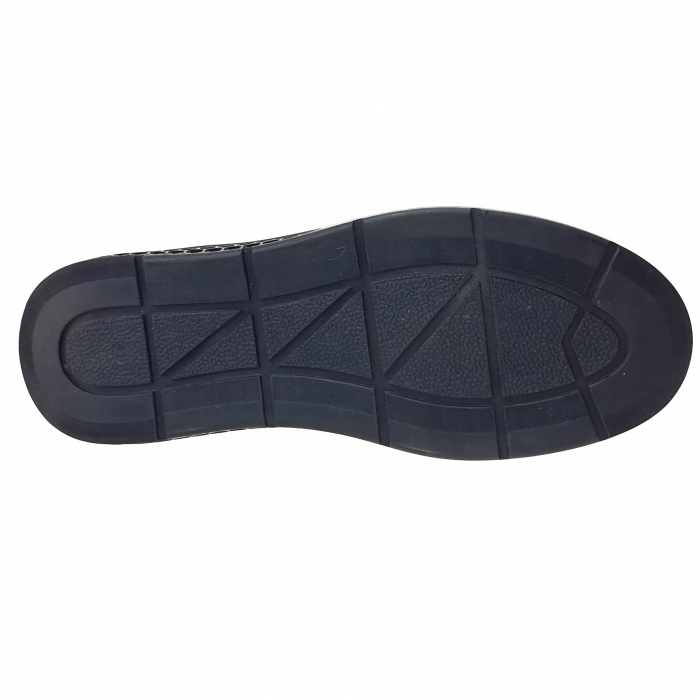 Pantofi Bărbați Casual Din Piele Naturală Neagră 1237 [4]