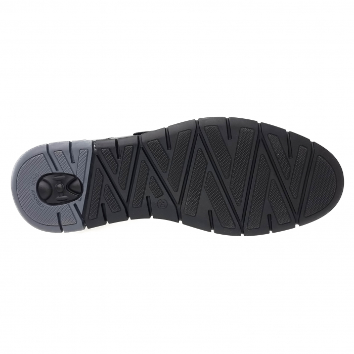 Pantofi Bărbați Sport Din Piele Naturală Neagră 1239 [4]