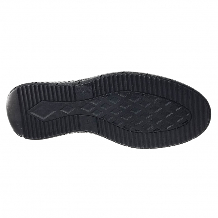 Pantofi Bărbați Casual Din Piele Naturală Blue 1246 [5]
